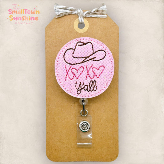 XOXO Y’all Badge Topper