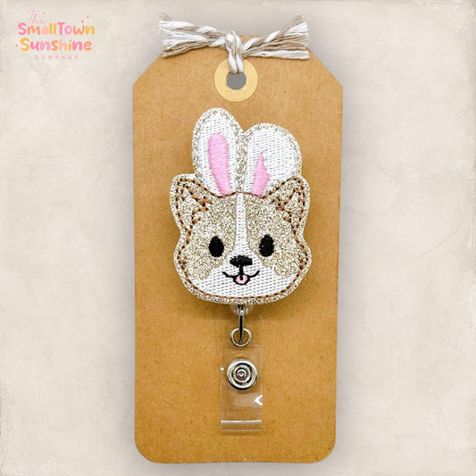 Dog Bunny Badge Topper
