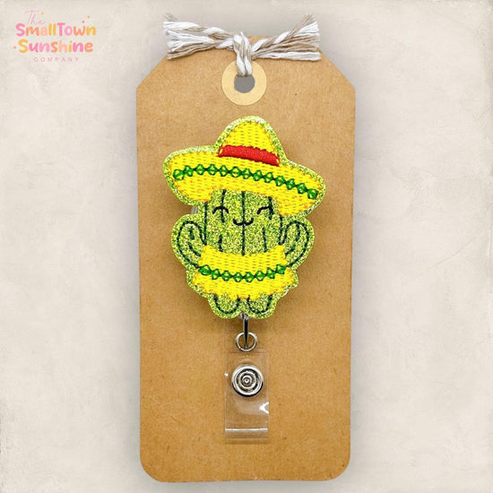 Sombrero Cactus Badge Topper