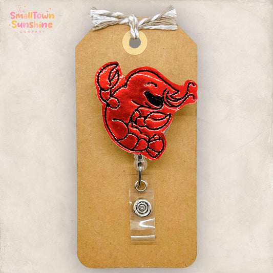 Crawfish Badge Topper