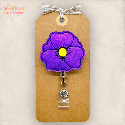 Purple Violet Badge Topper