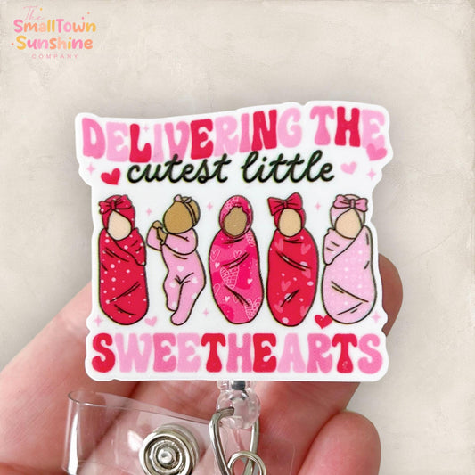 Delivering the Cutest Little Sweethearts