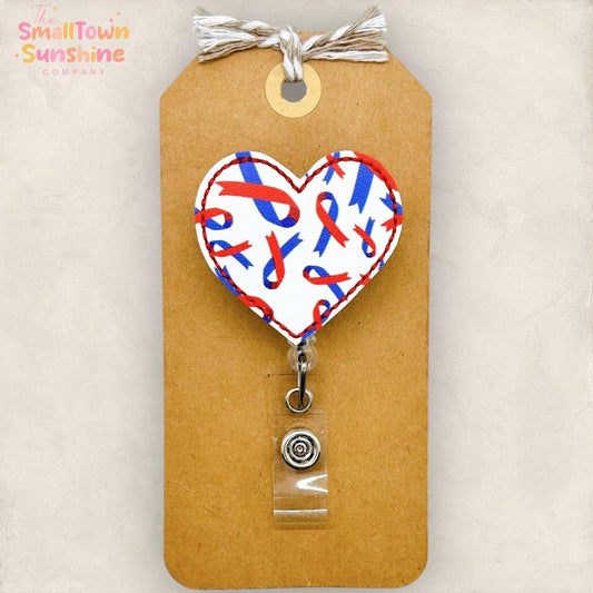 CHD Awareness Badge Topper