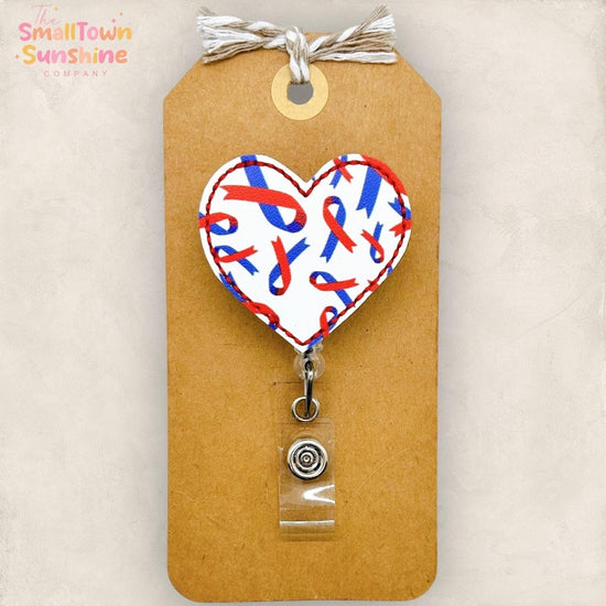 CHD Awareness Badge Topper