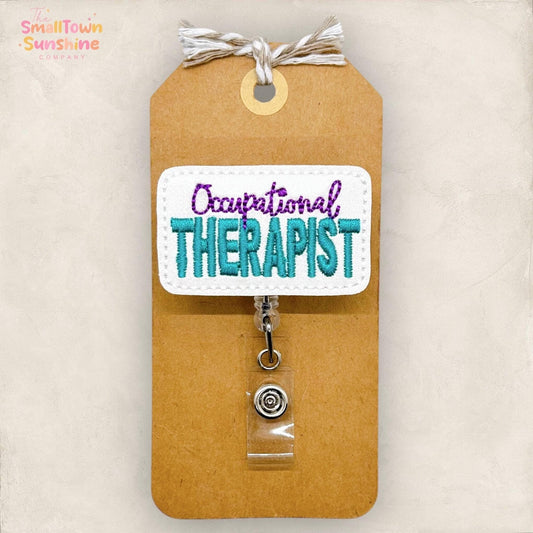 Occupational Therapist Badge Topper