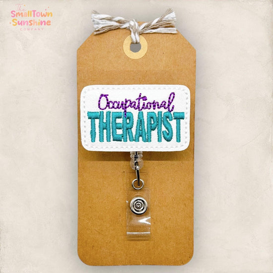 Occupational Therapist Badge Topper