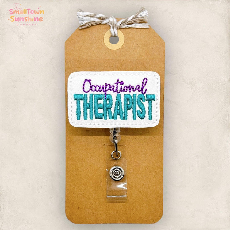 Occupational Therapist Badge Topper