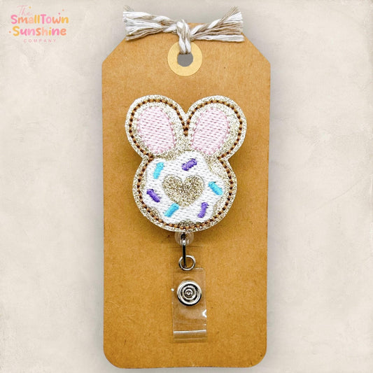 Bunny Donut Badge Topper