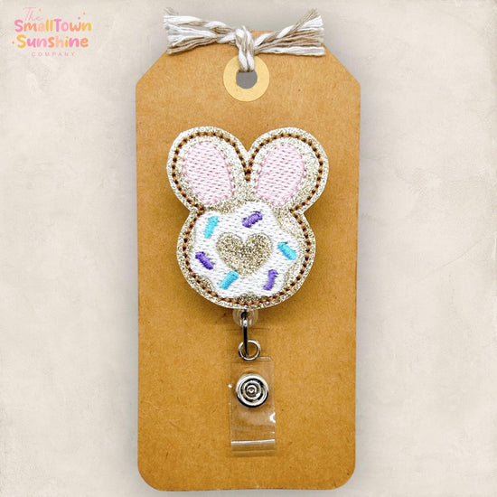 Bunny Donut Badge Topper