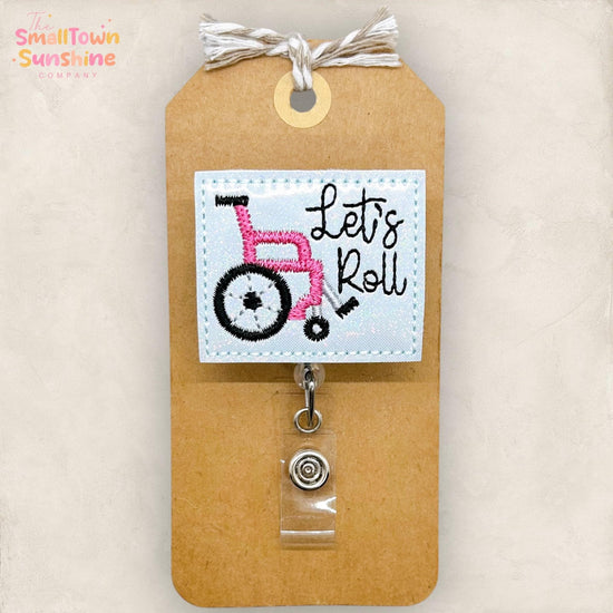 Let’s Roll Badge Topper