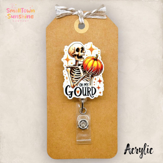 Oh My Gourd Badge Topper