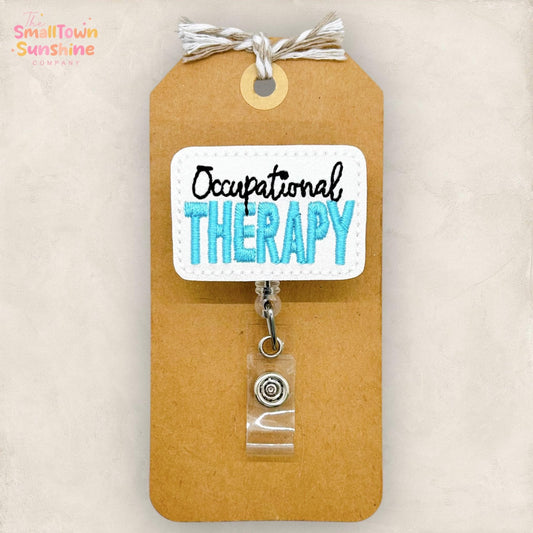 Occupational Therapy Badge Topper