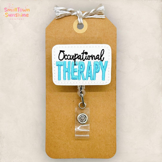 Occupational Therapy Badge Topper
