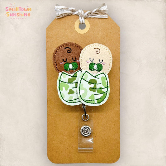 Diverse St Patrick’s Day Babies Badge Topper