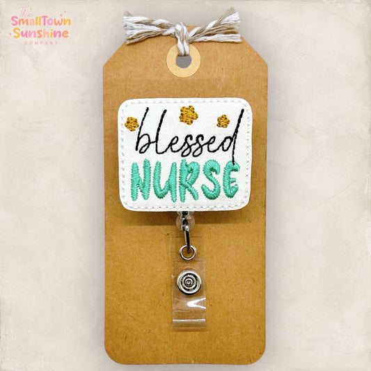 Blessed Nurse Badge Topper