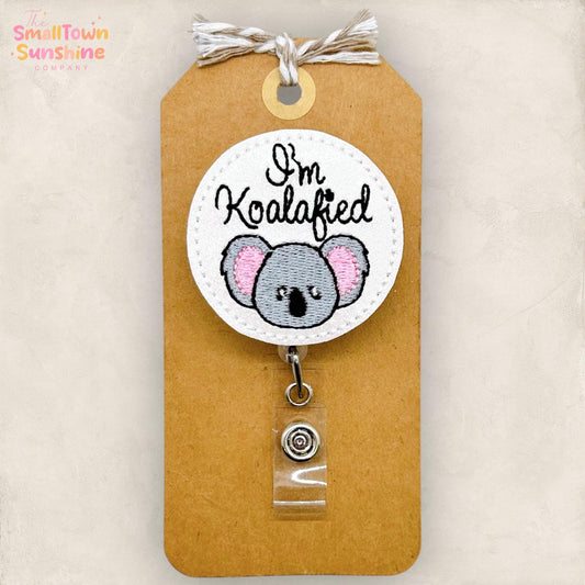 I’m Koalafied Badge Topper