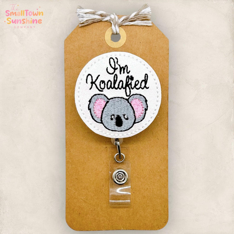I’m Koalafied Badge Topper
