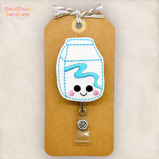 Milk Carton Badge Topper