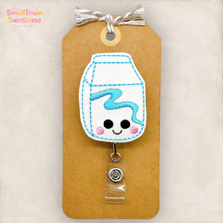Milk Carton Badge Topper