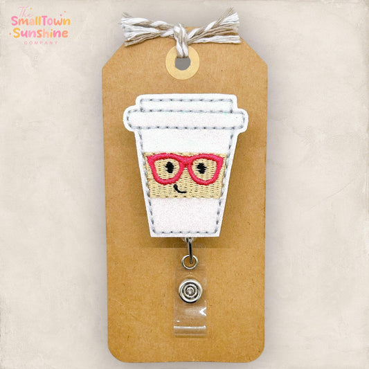 Geeky Coffee Badge Topper