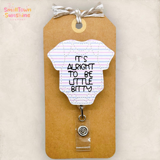 Little Bitty Bodysuit Badge Topper