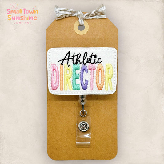 Athletic Director Badge Topper