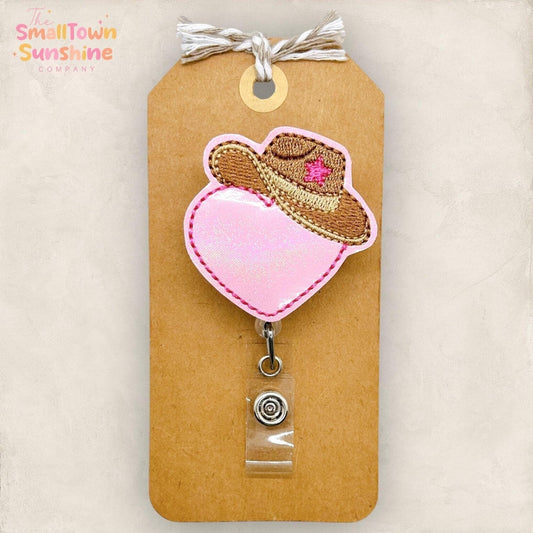 Howdy Heart Badge Topper