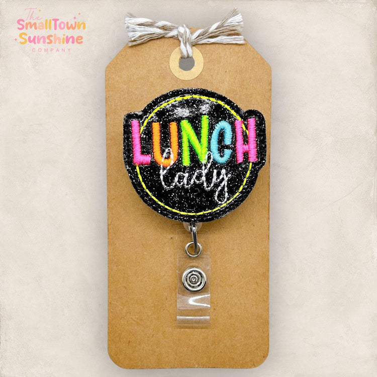 Lunch Lady Badge Topper