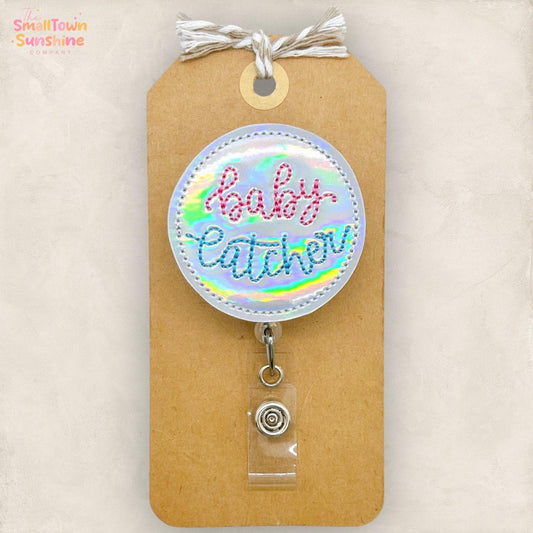 Baby Catcher Badge Topper