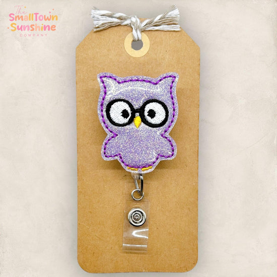 Nerdy Owl Badge Topper