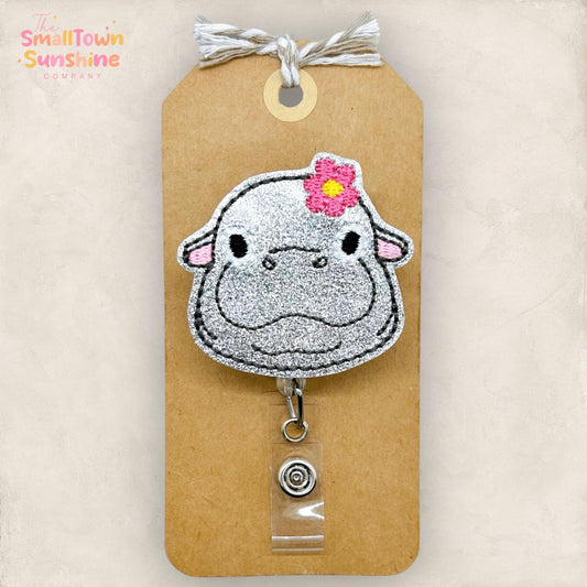 Baby Hippo Badge Topper