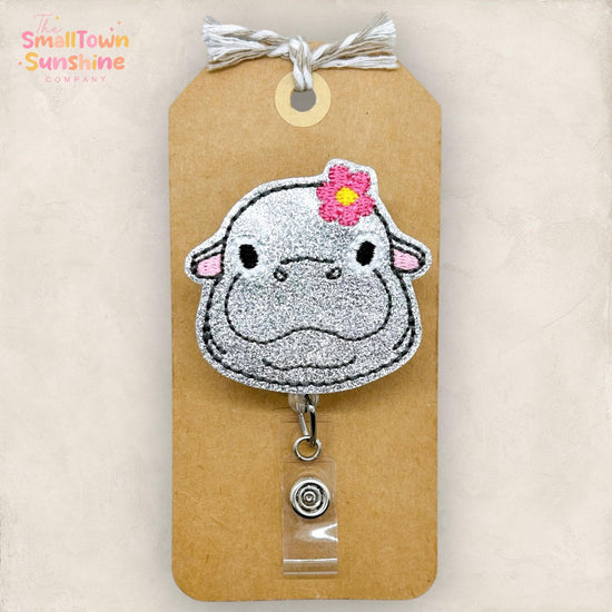 Baby Hippo Badge Topper