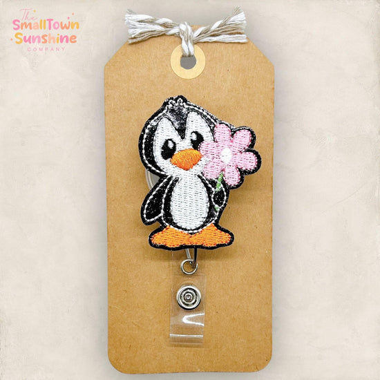 Black Penguin Badge Topper