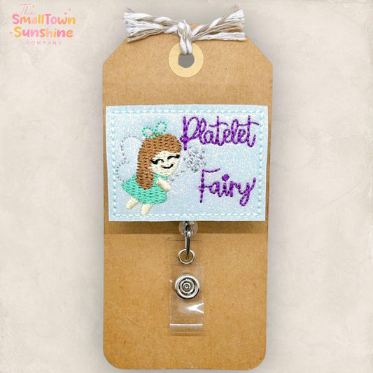 Platelet Fairy Badge Topper