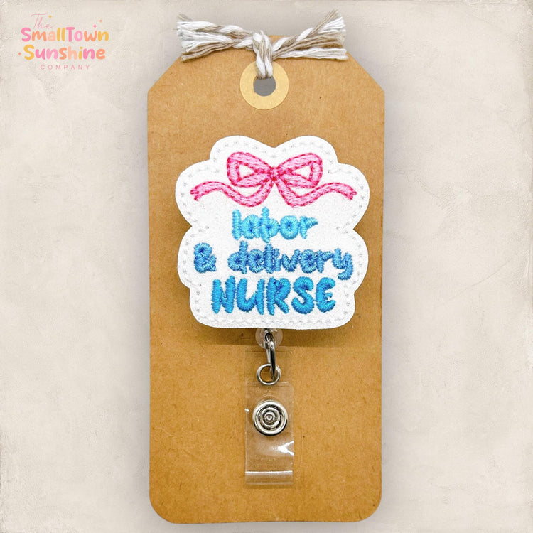 L&D Nurse Badge Topper