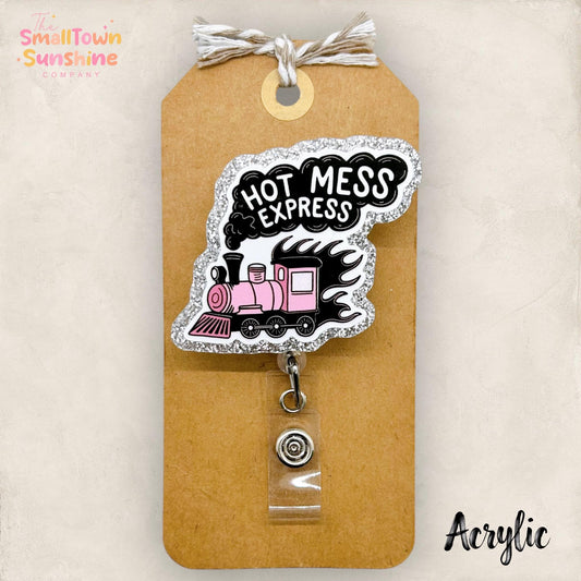 Hot Mess Express Badge Topper