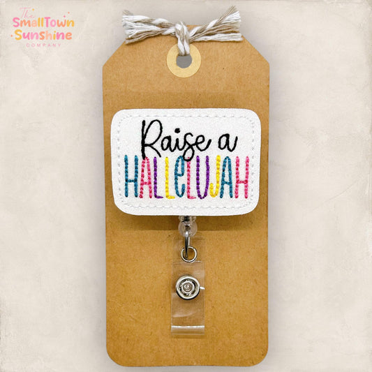 Raise a Hallelujah Badge Topper