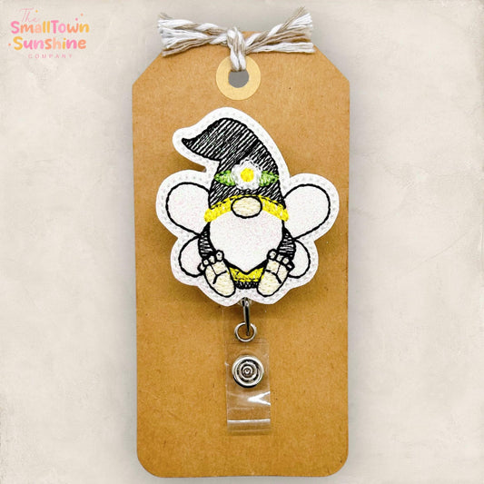 Bumblebee Gnome Badge Topper