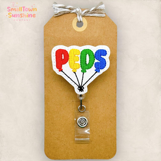 PEDS Balloons Badge Topper