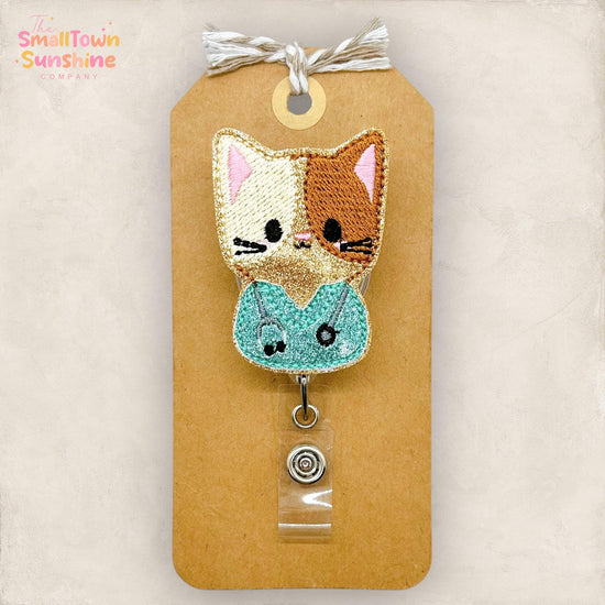 Nurse Kitty Badge Topper
