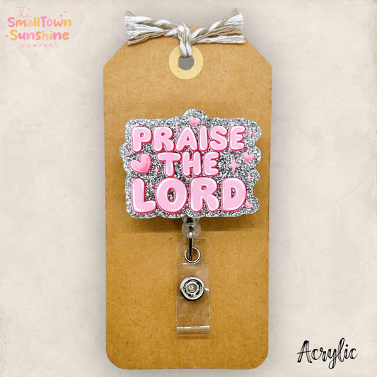 Praise the Lord Badge Topper