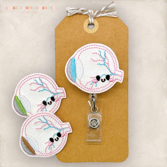 Eyeball Badge Topper