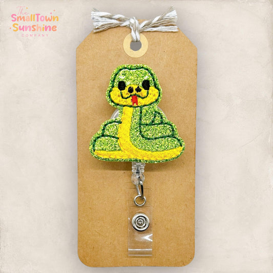 Rattlesnake Badge Topper