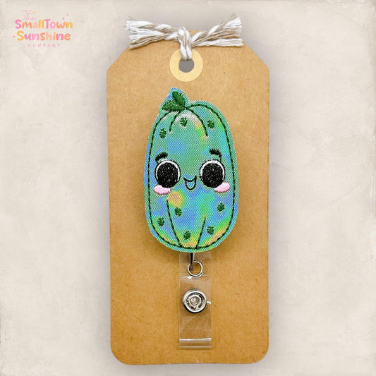 Cucumber Badge Topper