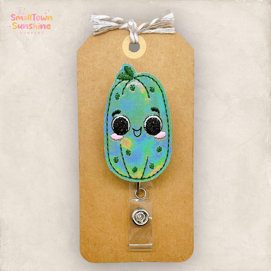 Cucumber Badge Topper