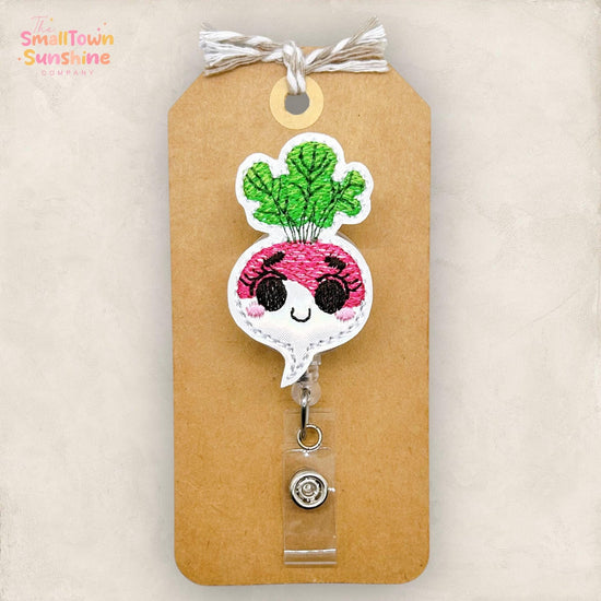 Radish Badge Topper