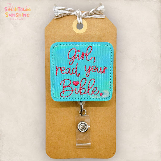 Read Your Bible Badge Topper