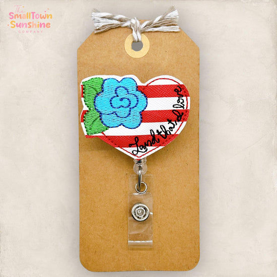 Land That I Love Badge Topper