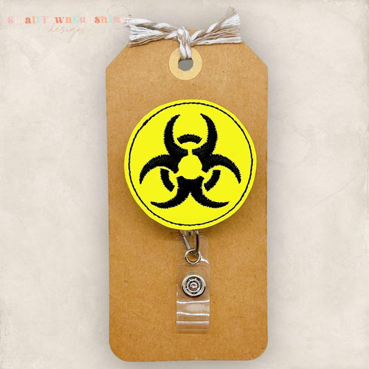 Biohazard Badge Topper