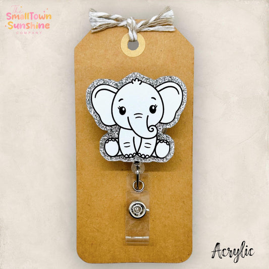 Sweet Elephant Badge Topper